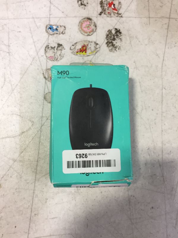 Photo 3 of Logitech Wired Mouse M90 Black USB
