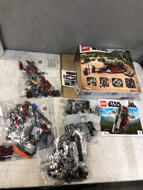 Photo 2 of LEGO Star Wars Boba Fett’s Starship 75312 Building Toy Set for Kids, Boys, and Girls Ages 9+ (593 Pieces)
