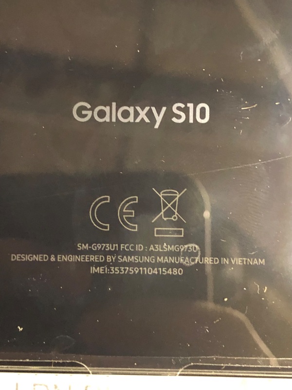 Photo 5 of Samsung Galaxy S10, 128GB, Prism Black - Unlocked (Renewed)
