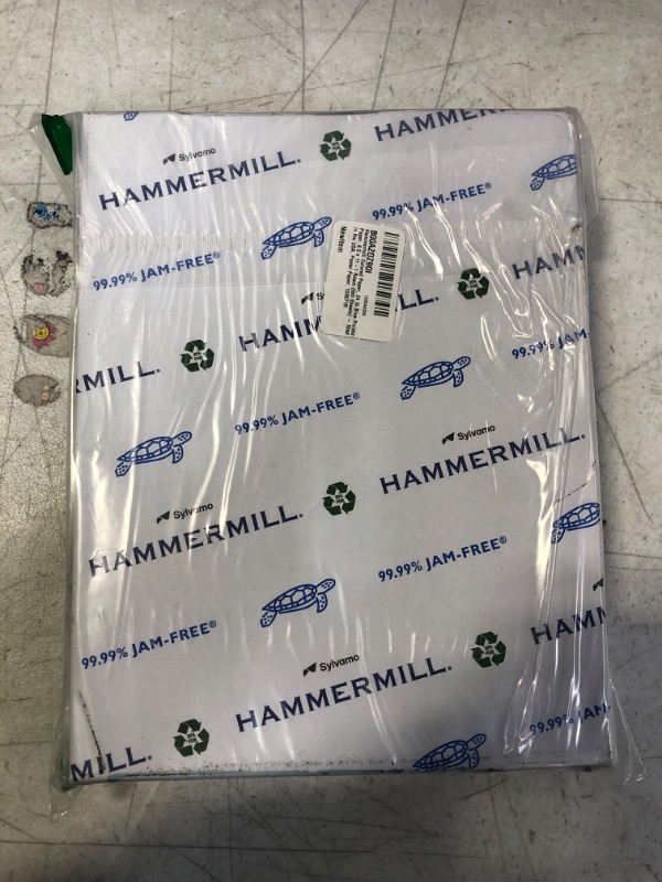 Photo 2 of Hammermill Colored Paper, 24 lb Blue Printer Paper, 8.5 x 11-1 Ream (500 Sheets) - Made in the USA, Pastel Paper, 103671R
