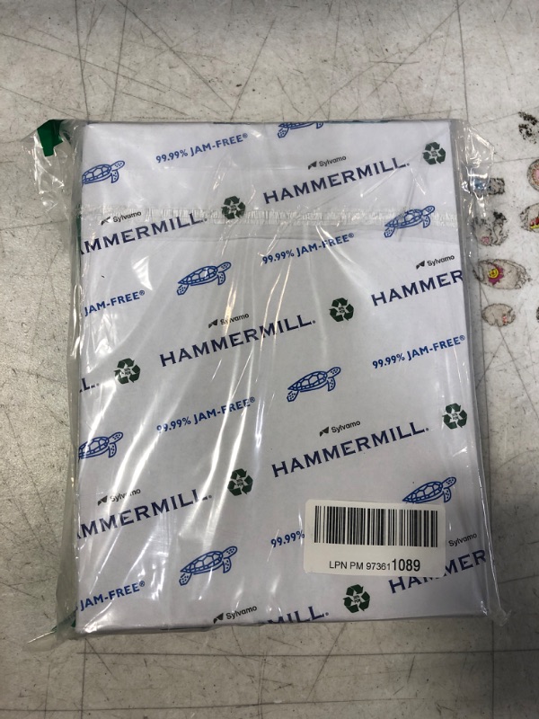 Photo 2 of Hammermill Colored Paper, 24 lb Blue Printer Paper, 8.5 x 11-1 Ream (500 Sheets) - Made in the USA, Pastel Paper, 103671R
