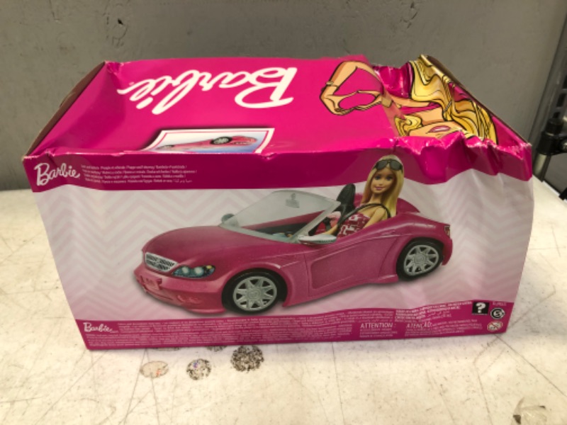 Photo 6 of Barbie Doll & Vehicle [Amazon Exclusive]
++DAMAGED BOX++