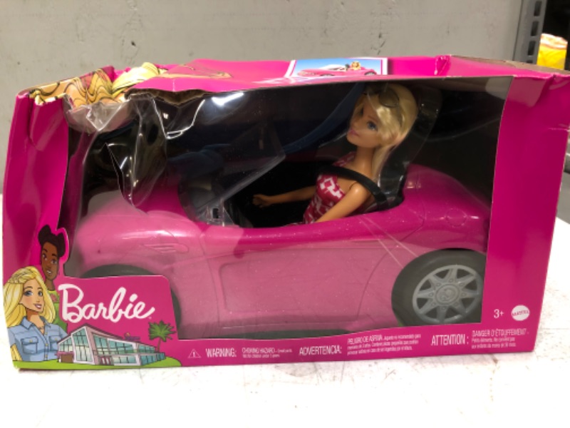 Photo 2 of Barbie Doll & Vehicle [Amazon Exclusive]
++DAMAGED BOX++