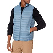 Photo 1 of Amazon Essentials Men's Lightweight Water-Resistant Packable Puffer Vest SIZE L
