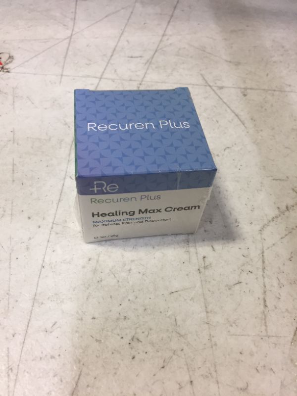 Photo 2 of Recuren Plus Seborrheic Dermatitis Cream, Max Strength for Psoriasis, Eczema, Folliculitis, Athletes Foot, Jock Itch, Urticaria, Anti-Itch Cream 30g (1 Pack)
