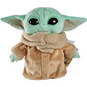 Photo 1 of ?Star Wars Plush Toy, Grogu Soft Doll from The Mandalorian, 8-inch Figure, Collectible Stuffed Animals for Kids???
