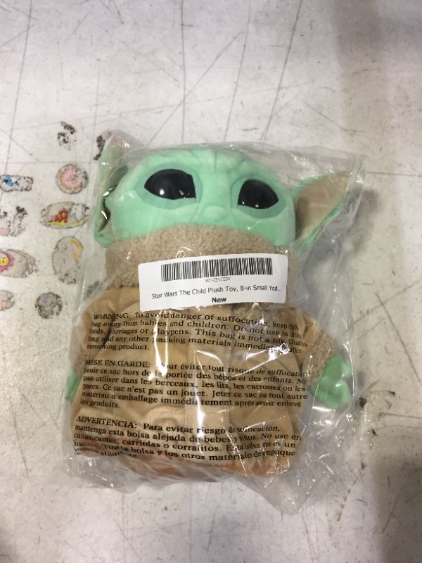 Photo 2 of ?Star Wars Plush Toy, Grogu Soft Doll from The Mandalorian, 8-inch Figure, Collectible Stuffed Animals for Kids???
