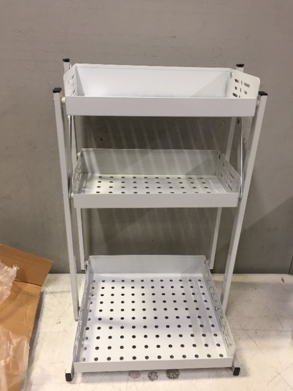 Photo 1 of 3 TIER FOLDING SHELF