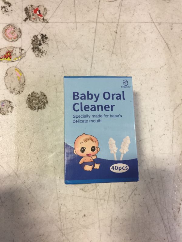 Photo 1 of BABY ORAL CLEANER 40PCS