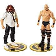 Photo 1 of ?WWE Stone Cold Steve Austin vs Mankind Championship Showdown 2 Pack 6 in Action Figures High Flyers Battle Pack for Ages 6 Years Old and Up?
