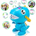 Photo 1 of Bakeling Bubble Machine,2 in 1 Bubble Gun,180° Rotated Bubbles for Kids,Foam Machine Bubble Machine for Kids Bubble Machine for Toddlers 1-3 Bubble Blower with Bubble Liquid,Bubble Machine for Parties