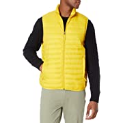 Photo 1 of Amazon Essentials Men's Lightweight Water-Resistant Packable Puffer Vest, Multipacks (LARGE)
