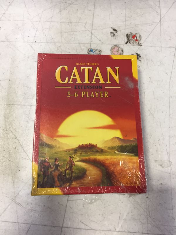 Photo 2 of Catan Board Game Extension Allowing a Total of 5 to 6 Players for The Catan Board Game | Family Board Game | Board Game for Adults and Family | Adventure Board Game | Made by Catan Studio
