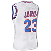 Photo 1 of Chic Joias Mens #23 Space Movie Jersey Stitched Basketball Jersey 90s Hip Hop Clothing for Party XL
