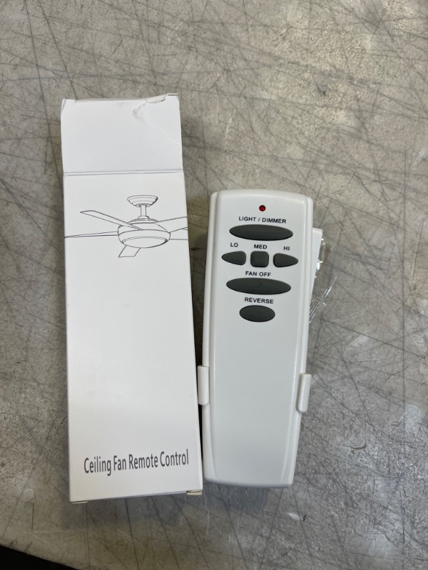 Photo 2 of Ceiling Fan Remote Control Replacement for Hampton Bay, Hunter, with Wall Mount, Replace UC7078T CHQ8BT7078T CHQ7078T L3HMAY97FANHD RR7078TR L3H2003FANHD Fan-HD HD6 with Reverse Button (Remote Only) C: With Reverse