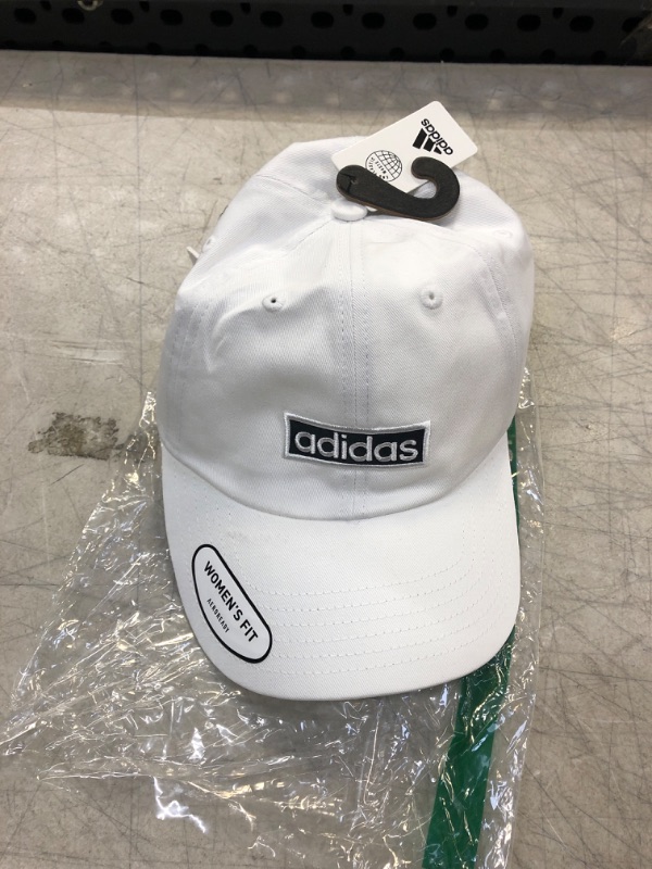 Photo 2 of adidas Women's Contender Relaxed Adjustable Cap One Size White