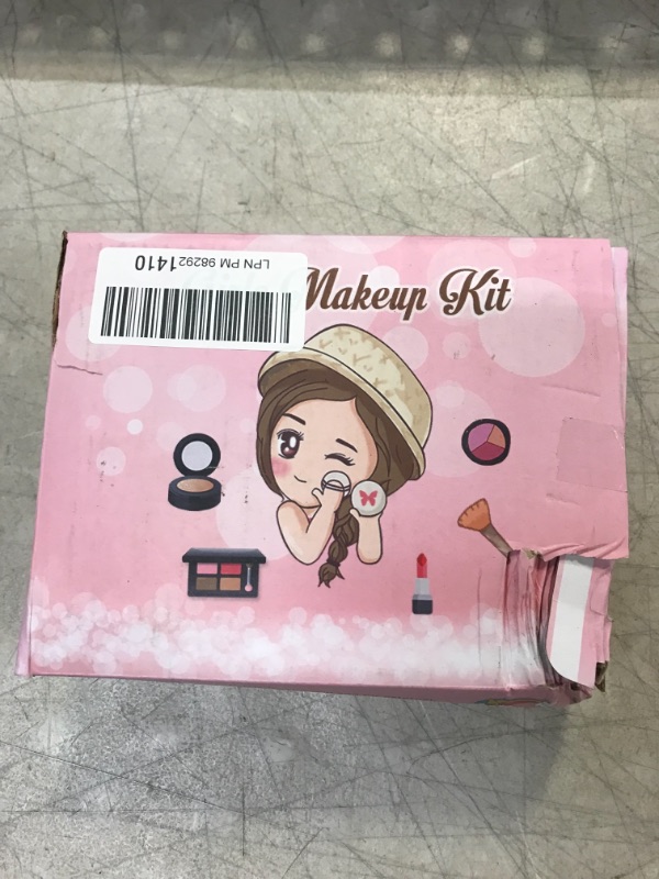 Photo 2 of Kids Washable Makeup Girl Toys - Kids Makeup Kit for Girl, Real Make Up Set, Little Girls Makeup Kit for Toddler Kid Children Princess, Christmas Birthday Gift Toys for Girl 4 5 6 7 8 9 10 Year Old
