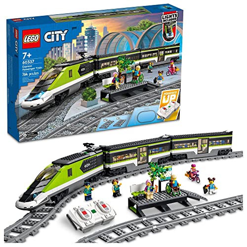 Photo 1 of LEGO City Express Passenger Train 60337 Building Toy Set with Powered up Technology for Boys, Girls, and Kids Ages 7+ (764 Pieces) ** FACTORY SEALED ** 


