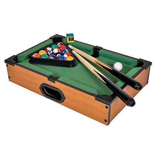 Photo 1 of BENFU MINI TABLE BILLARDS GAME INCLUDING TABLE AND 15 COLORFUL BALLS, 2 BILLARD STICKS, 1 CHALK TRIANGLE CUBE