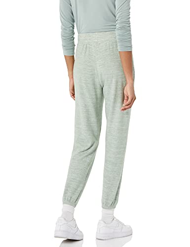 Photo 1 of Daily Ritual Women's Cozy Knit Drawstring Jogger Pant, Sage Green Heather, X-Small
