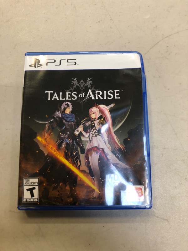 Photo 2 of Tales of Arise NAMCO PlayStation 5 Physical Edition ** USED READ NOTES 
