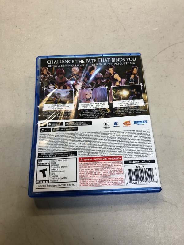 Photo 3 of Tales of Arise NAMCO PlayStation 5 Physical Edition ** USED READ NOTES 
