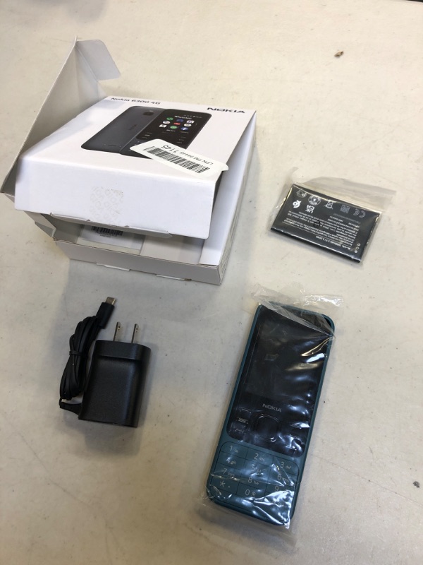 Photo 1 of Nokia 6300 4G TA-1324 4GB GSM Unlocked Dual Sim Phone - Cyan Green
