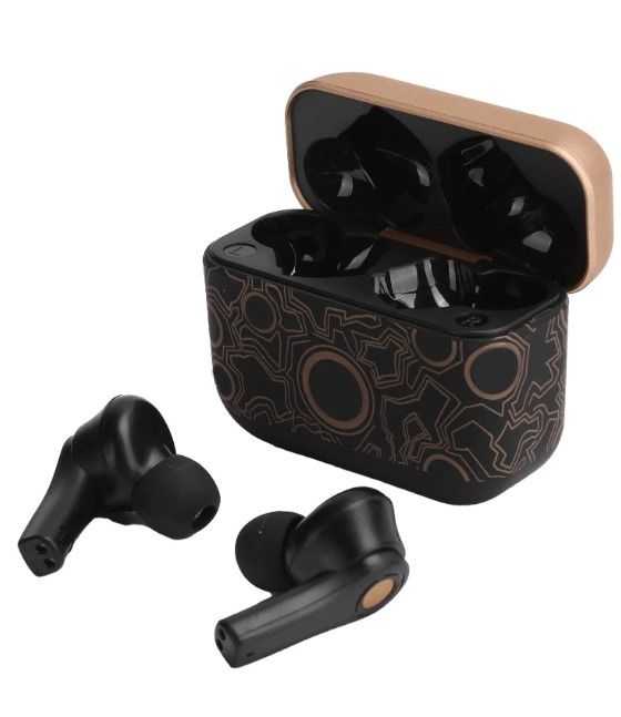 Photo 1 of Dilwe TS100 True Wireless Earbuds, Touch Control Bluetooth 5.0 Headphones with Wireless Charging Case, Noise Reduction Headset, InEar Headphones
