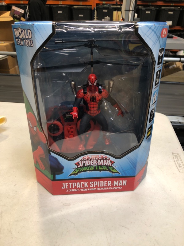 Photo 2 of Marvel Licensed Ultimate Spider-Man Vs The Sinister 6 Jetpack 2CH IR RC Helicopter