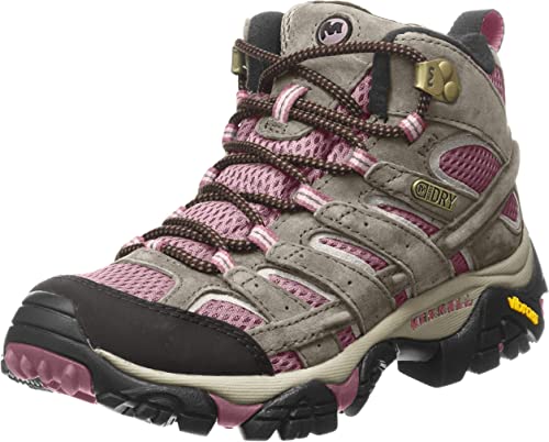 Photo 1 of Merrell Women's Moab 2 Mid Waterproof Hiking Boot size 9