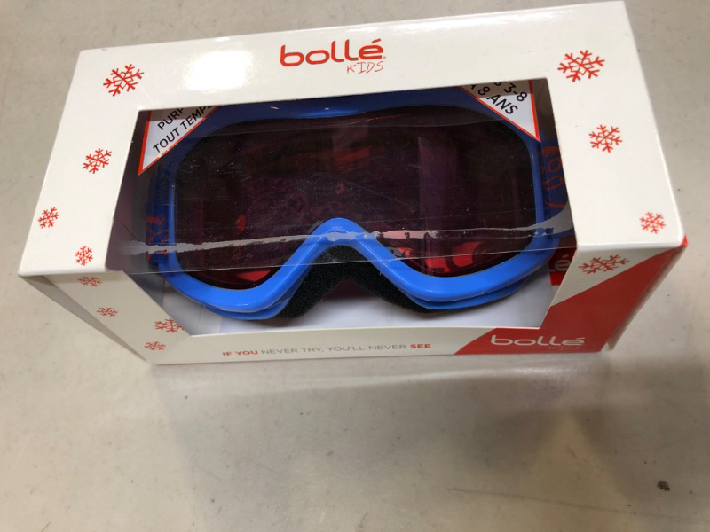 Photo 2 of Bolle AMP Goggles, Blue Monster Frame, Vermillon Lens, 21518