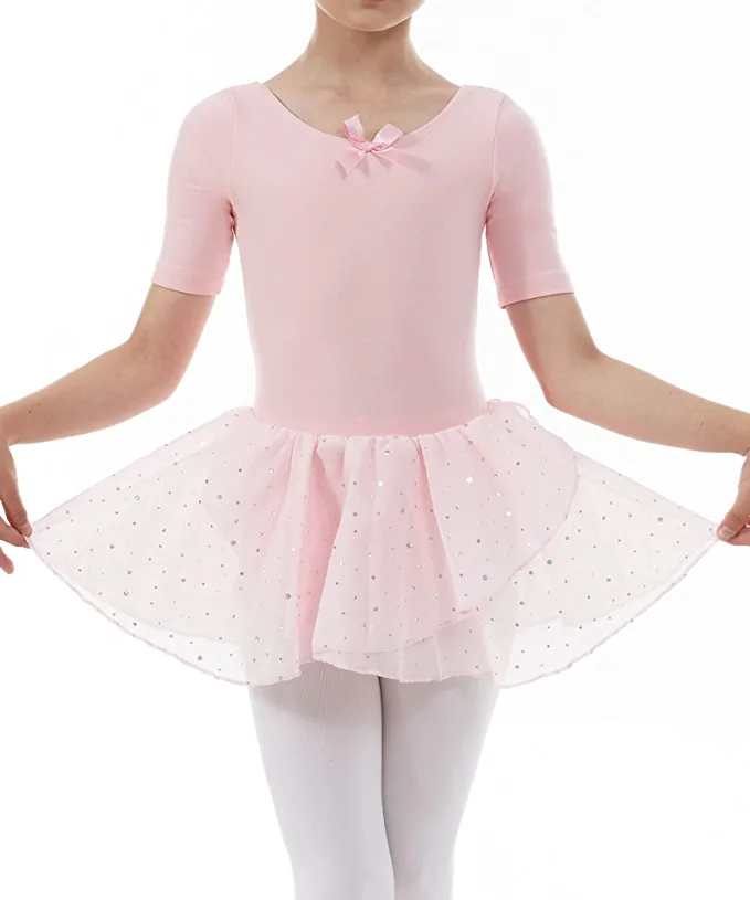 Photo 1 of Fancylovesotio Ballerina Outfits for Toddler Girls Dance Ballet Leotards Dress Tutu Skirt for 3-9 Years, SIZE M 