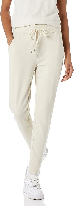 Photo 1 of Daily Ritual Women's Terry Cotton and Modal Drawstring Jogger Pant, SIZE S