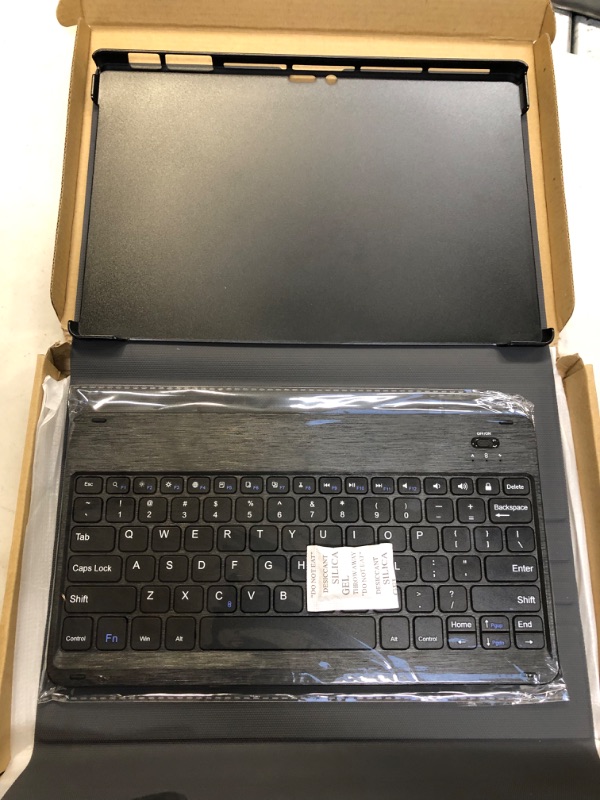 Photo 4 of CHESONA Microsoft Surface Pro 7 Case with Keyboard for Microsoft Surface Pro 6 / Surface Pro 5 2017/ Surface Pro 4 12.3 inch Tablet - Folio Stand Case - Detachable Wireless Type Cover Keyboard - Black
