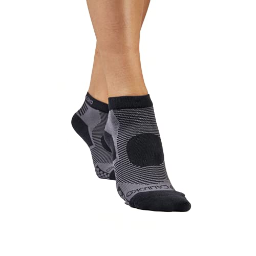Photo 1 of Caliloko - Redwood Sportswear Performance Graduated Compression Ankle Socks - Unisex (Black, Large) ** FACTORY SEALED 

