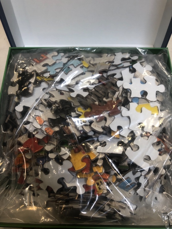 Photo 2 of 300 PCS TRAIN PUZZLE