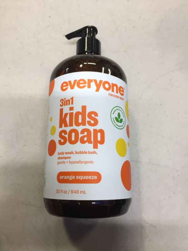 Photo 2 of EO Products Everyone Soap For Every Kids, Orange Squeeze - 32 oz