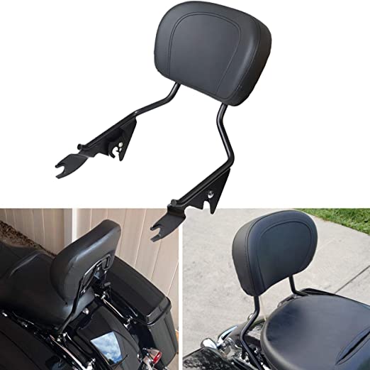 Photo 1 of  Detachable Upright Passenger Backrest Sissy Bar w/Back Rest Pad