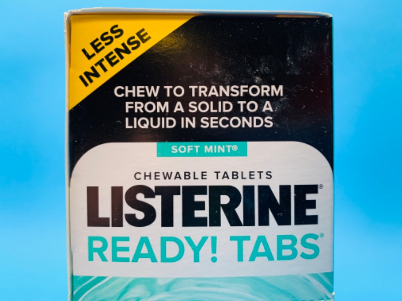 Photo 3 of 665131…96 listerine ready tabs - chew, swish, swallow 