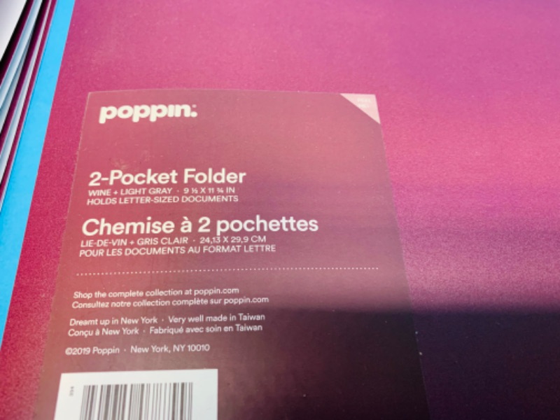 Photo 2 of 665165…20 poppin 2-pocket folders