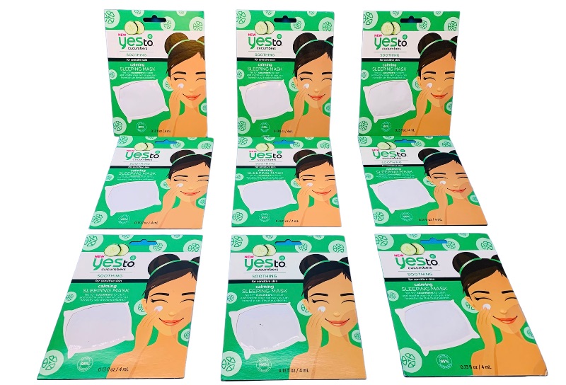 Photo 1 of 665250… 9 cucumber sleeping masks 