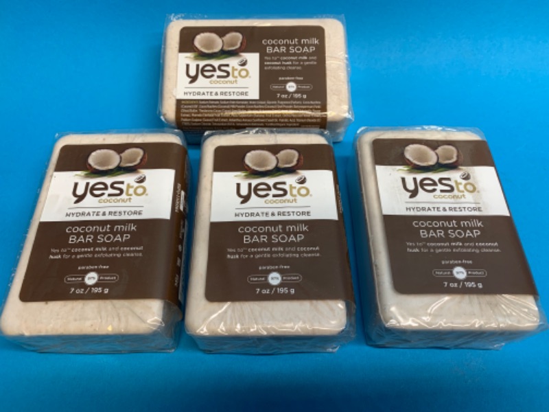 Photo 1 of 665272…4 bars of Yes to coconut milk soap