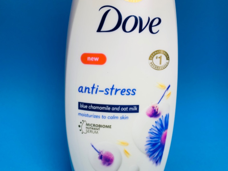 Photo 2 of 665277… 3 Dove anti-stress body wash bottles 22 oz each 