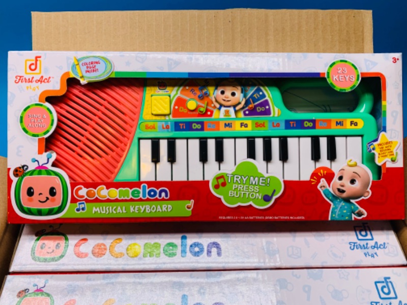 Photo 3 of 665307… 6 cocomelon musical keyboards