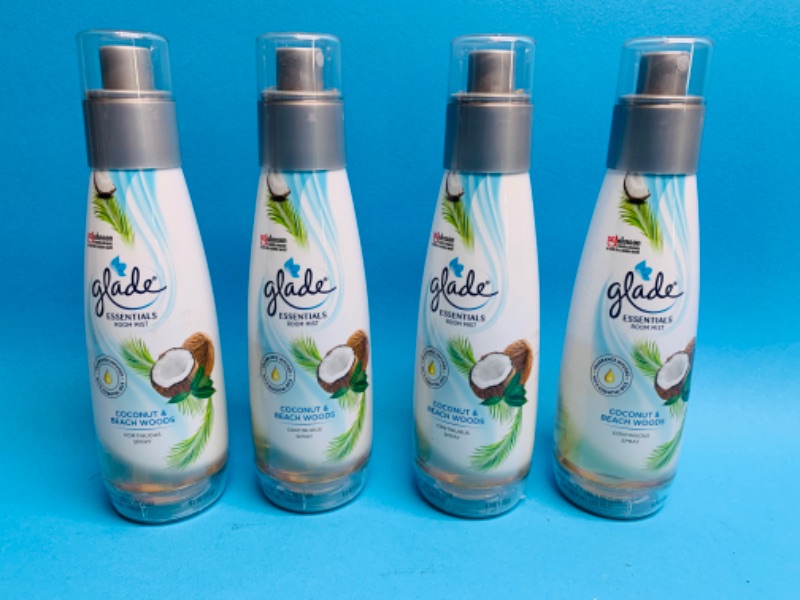 Photo 1 of 665350…4 glade essentials air sprays infused with oils 