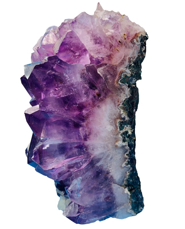 Photo 2 of 665505…4 x 4” amethyst crystal rock formation 