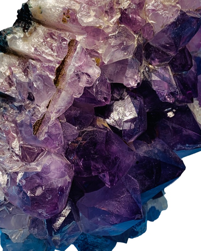 Photo 4 of 665505…4 x 4” amethyst crystal rock formation 