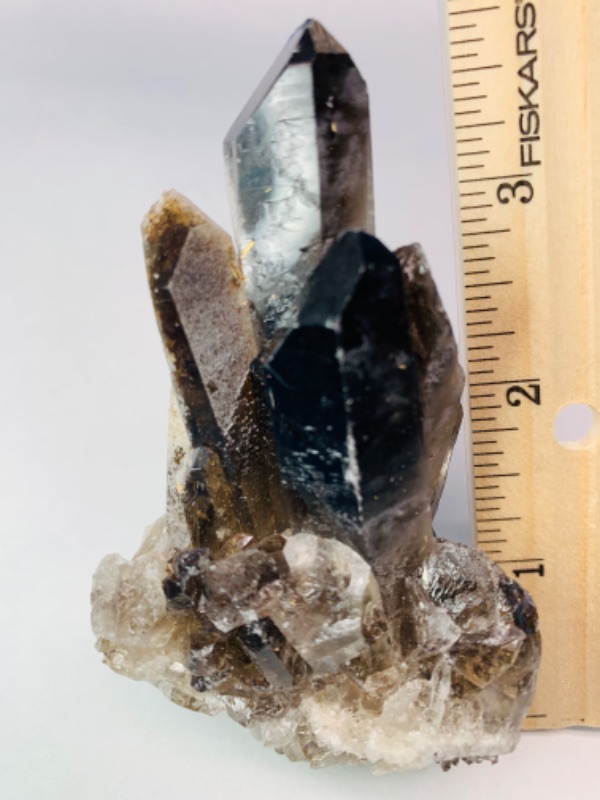 Photo 2 of 665523…4” smokey quartz rock formation 