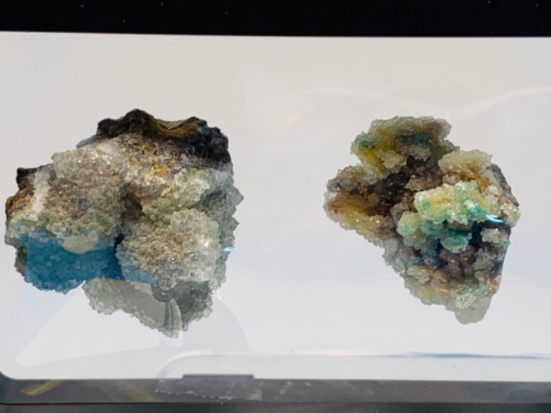 Photo 3 of 665543…4 mineral rock formations in 9 x 4” display 