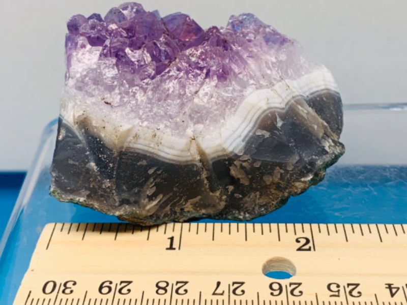 Photo 2 of 665545…2,5” amethyst rock formation 